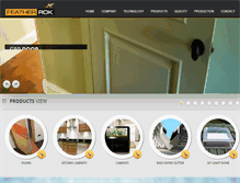 Tablet Screenshot of featherrok.com